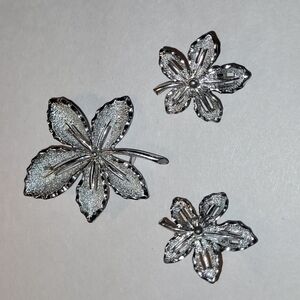 Sarah Cov. Brooch and Earrings Set